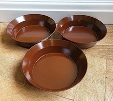 Vintage brown melamine for sale  BRIDGWATER