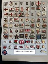 England enamel lapel for sale  WATFORD