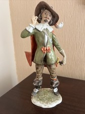 Statuette mousquetaire porcela d'occasion  Cerizay