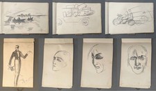 Carnet croquis daté d'occasion  Artigues-près-Bordeaux