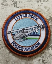 Arkansas - Departamento de Polícia de Little Rock Patch de tripulação aérea de voo para helicóptero de apoio aéreo comprar usado  Enviando para Brazil