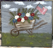 Hand painted wheelbarrow for sale  Hampshire