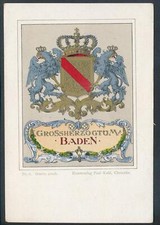 Wappen großherzogtum baden gebraucht kaufen  Deutschland