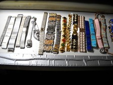 Lote de 638L pulseiras de relógio VINTAGE Luis Lazuli Turquesa Abalone olho de tigre ônix outros comprar usado Lote de 638L pulseiras de relógio VINTAGE Luis Lazuli Turquesa Abalone olho de tigre ônix outros comprar usado  Enviando para Brazil