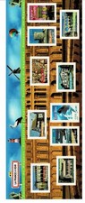 Timbres feuillet plié d'occasion  Beaucouzé