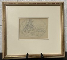 Original pencil sketch for sale  BEDFORD