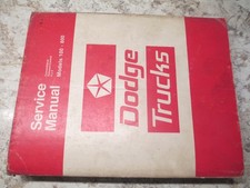 1975 - 1976 Dodge Truck 100-800 Shop Manual de Serviço OEM Fábrica comprar usado 1975 - 1976 Dodge Truck 100-800 Shop Manual de Serviço OEM Fábrica comprar usado  Enviando para Brazil