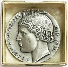 1969 CLUBE DE MOEDAS PRATA CHICAGO 50º ANIVERSÁRIO MEDALHA ARTE 96,4 GRAMAS .999 MEDALHA FINA comprar usado 1969 CLUBE DE MOEDAS PRATA CHICAGO 50º ANIVERSÁRIO MEDALHA ARTE 96,4 GRAMAS .999 MEDALHA FINA comprar usado  Enviando para Brazil