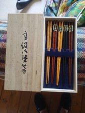 Chopsticks wooden japanese for sale  LOUGHBOROUGH
