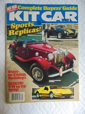 Kit car magazine for sale  North Adams