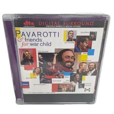 Pavarotti And Friends For War Child DTS 5.1 DIGITAL  AUDIO DVD M/NM Clapton John comprar usado  Enviando para Brazil