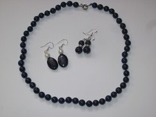 Set schmuckkette lapislazuli gebraucht kaufen  Gaildorf