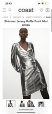 Coast shimmer ruffle for sale  BIRMINGHAM