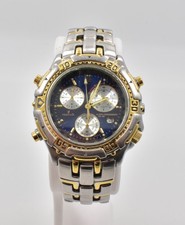 Relógio despertador Festina 6500 cronógrafo dois tons aço ouro COMO ESTÁ comprar usado Relógio despertador Festina 6500 cronógrafo dois tons aço ouro COMO ESTÁ comprar usado  Enviando para Brazil