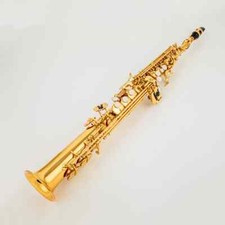 Saxofone soprano reto ST 90 latão BB B saxofone plano com estojo - comprar usado  Enviando para Brazil