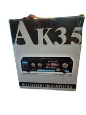 Receptor amplificador de áudio estéreo AK35 200W canal duplo Bluetooth 5.0, usado comprar usado  Enviando para Brazil