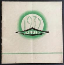 Singer car range for sale  LEICESTER