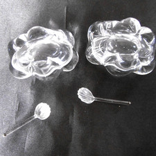 Saliere poivriere cristal d'occasion  Vif