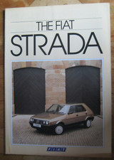Fiat strada brochure. for sale  ARUNDEL