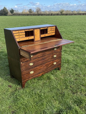 Antique mahogany bureau for sale  BEDALE