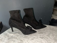 Ladies black suede for sale  New Castle