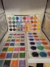 Usado, Pacote com 4 paletes de aquarela comprar usado  Enviando para Brazil