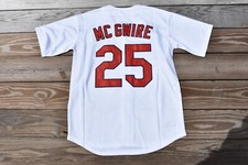 Novo! Camiseta masculina de beisebol Mark McGwire St. Louis Cardinals branca XXL, usado comprar usado  Enviando para Brazil