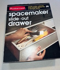 Gaveta deslizante vintage Rubbermaid Spacemaker 1982 não usada comprar usado  Enviando para Brazil