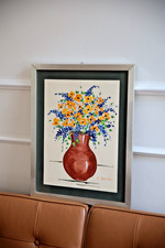 Quadro dipinto tempera usato  Torino