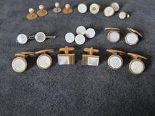 Boutons manchettes anciens d'occasion  Dun-sur-Meuse