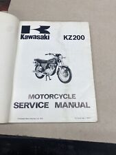 Kawasaki kz200 service for sale  GRAYS