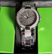 Moldura de cristal Croton masculina 40 mm aço inoxidável resistente à água traseira. comprar usado  Enviando para Brazil