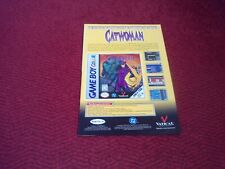 Catwoman gameboy color for sale  FLEETWOOD