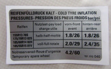 Aufkleber sticker reifenfülld gebraucht kaufen  Bad Bibra