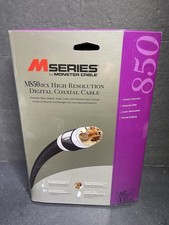Cabo coaxial digital Monster Cable M Series M850DCX alta resolução 8 pés, usado comprar usado Cabo coaxial digital Monster Cable M Series M850DCX alta resolução 8 pés, usado comprar usado  Enviando para Brazil
