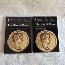 Great Courses: The Rise of Rome by Gregory S. Aldrete; DVD's and Guidebook, usado comprar usado  Enviando para Brazil
