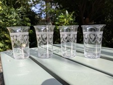 Edwardian etched glass for sale  ILKESTON