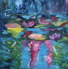 Inspiriert monet seerosen gebraucht kaufen  Stuttgart