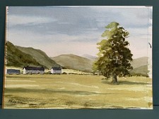 Vintage unframed countryside for sale  MANCHESTER