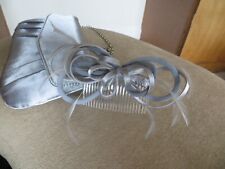 Silver accessories fascinator for sale  STAFFORD