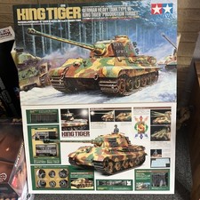 Tamiya king tiger for sale  EPSOM