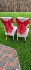 Red sashes chair for sale  NORTHAMPTON
