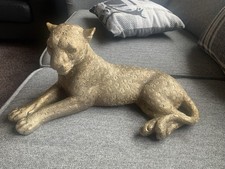 Gold leopard panther for sale  BOLTON