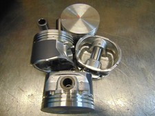 Ford 1.8 Zetec Silver Top Mondeo Escort Fiesta 4 novos pistões 1.mm O/S 1993-1998  comprar usado  Enviando para Brazil
