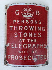 Enamel sign king for sale  BRIDPORT