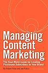 Managing content marketing for sale  UK