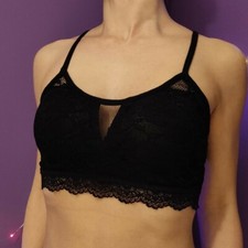 Bralette pizzo nero usato  Moncalieri