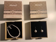 Perlen hrringe armband gebraucht kaufen  Karlsruhe