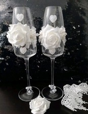 Hochzeitssektgläser handmade  gebraucht kaufen  Marktrodach
