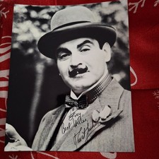 David suchet autograph for sale  BEXHILL-ON-SEA